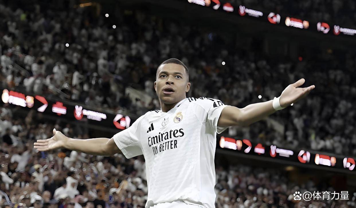 12分钟2球!姆巴佩杀疯了,连续8场破门超C罗,皇马新王加冕